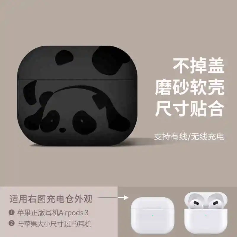 Cute Cartoon Panda AirPods Case | Stylish Protective Cover