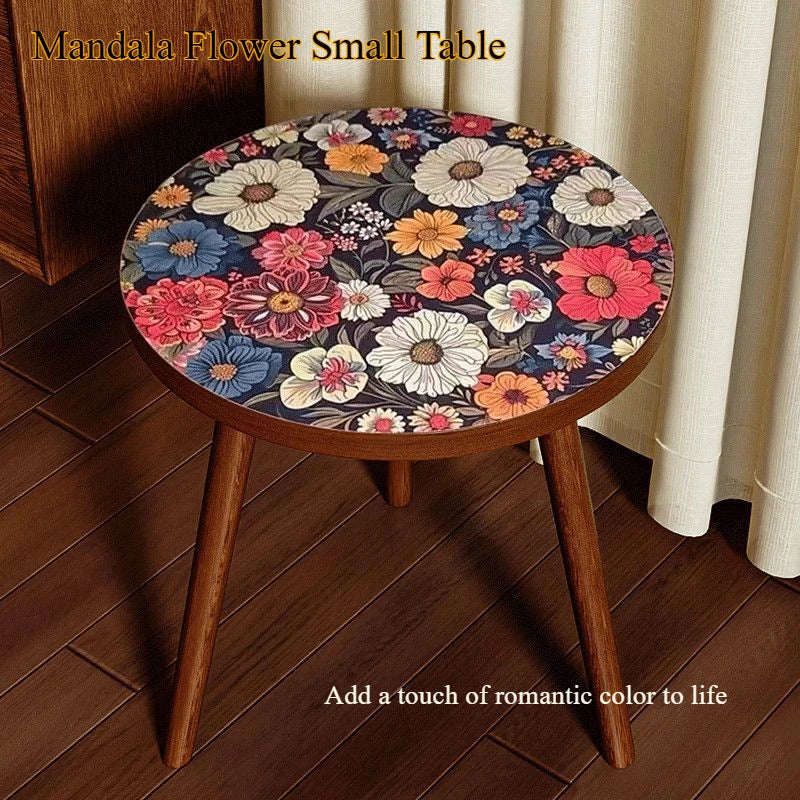 Stylish Round Wooden Coffee Table | Versatile Living Room Furniture