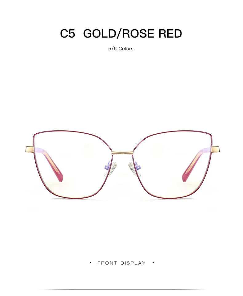 Fashion Anti Blue Light Reading Glasses for Women | Stylish Eye Protection 2026