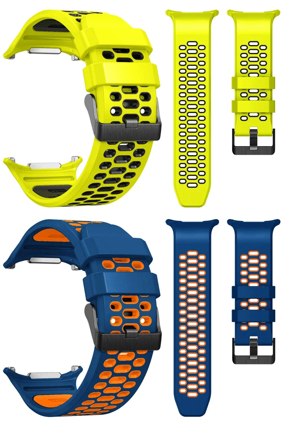 Silicone Breathable Band for Sports Watches | Comfortable Strap