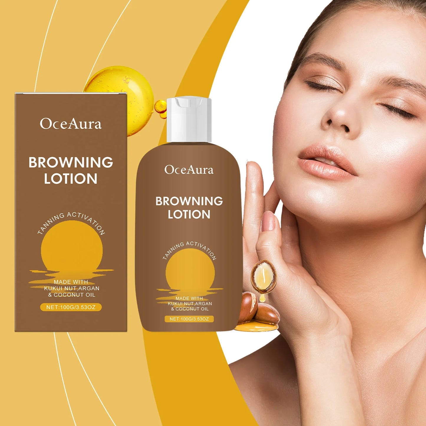 Sunless Self Tanning Cream | Natural Bronzer for Radiant Skin