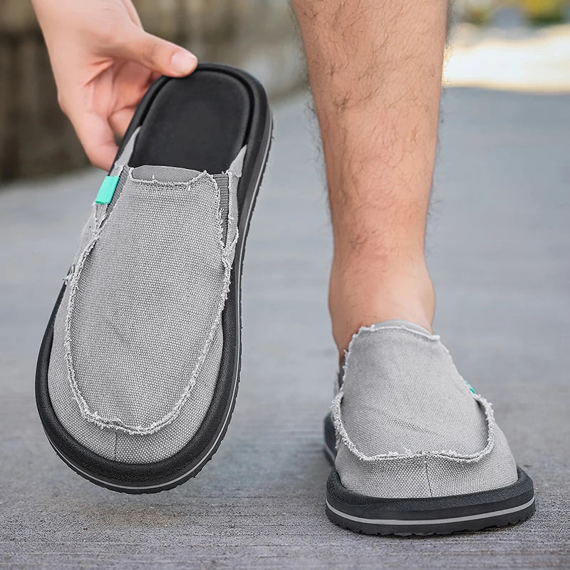 Men's Outdoor Summer Slippers | Breathable Slip-On Sandals