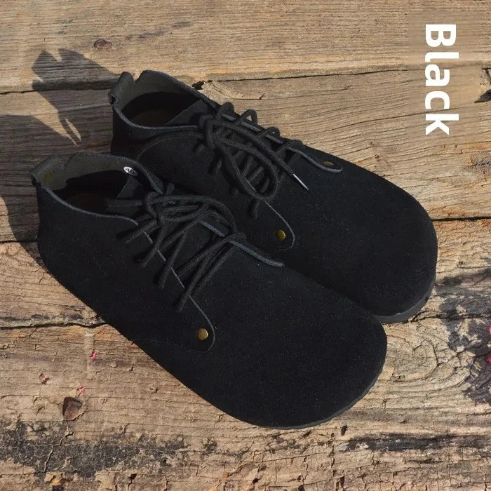 Handmade High Top Genuine Leather Shoes for Women | Stylish Comfort