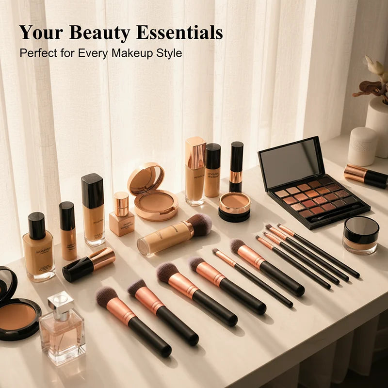 16PCS Soft Fluffy Makeup Brushes Set for Perfect Application