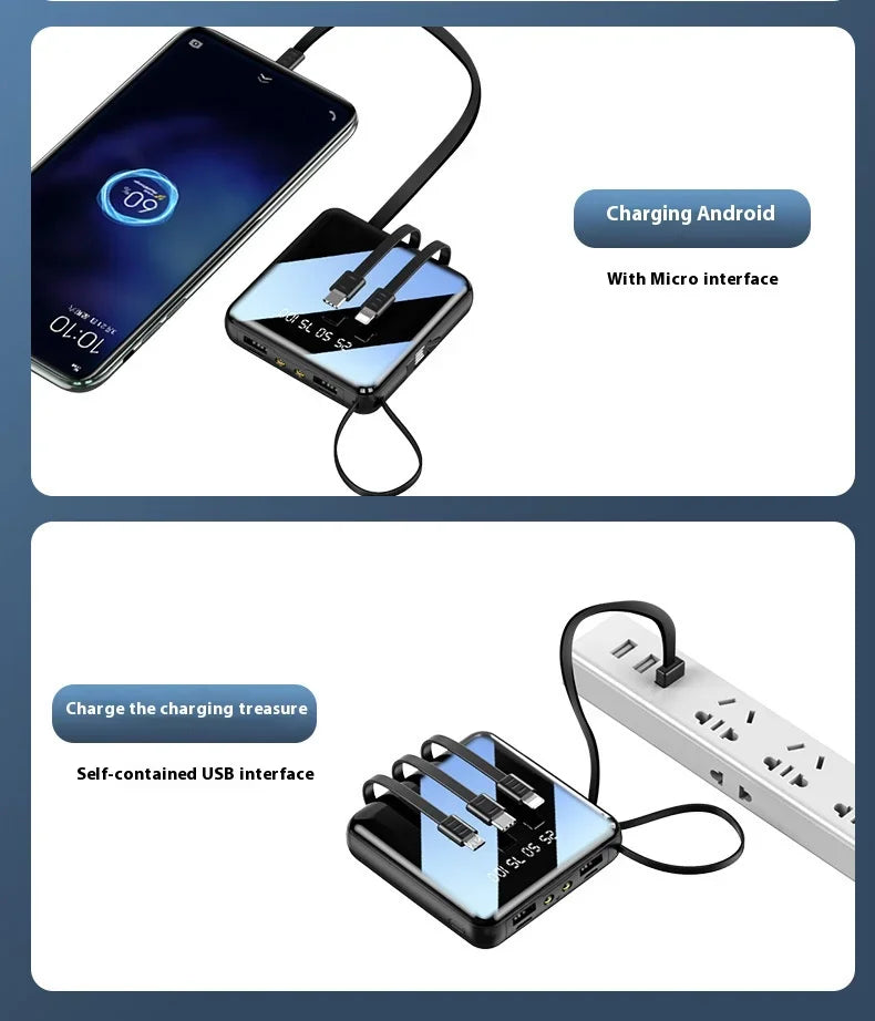 200000mAh Power Bank | Fast Charging Portable Battery Charger