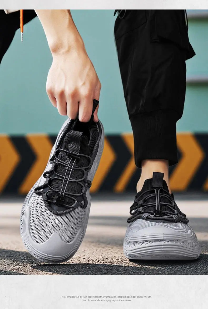 Men's Breathable Mesh Sports Shoes | Lightweight Casual Sneakers