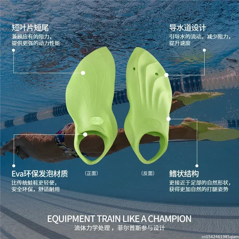 Flexible Soft Comfort Swimming Fins for Diving & Snorkeling