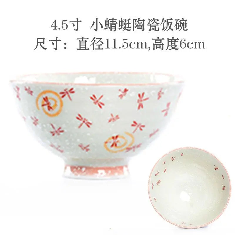Cute Animal Ceramic Bowls | Adorable Lucky Cat Rice Bowl