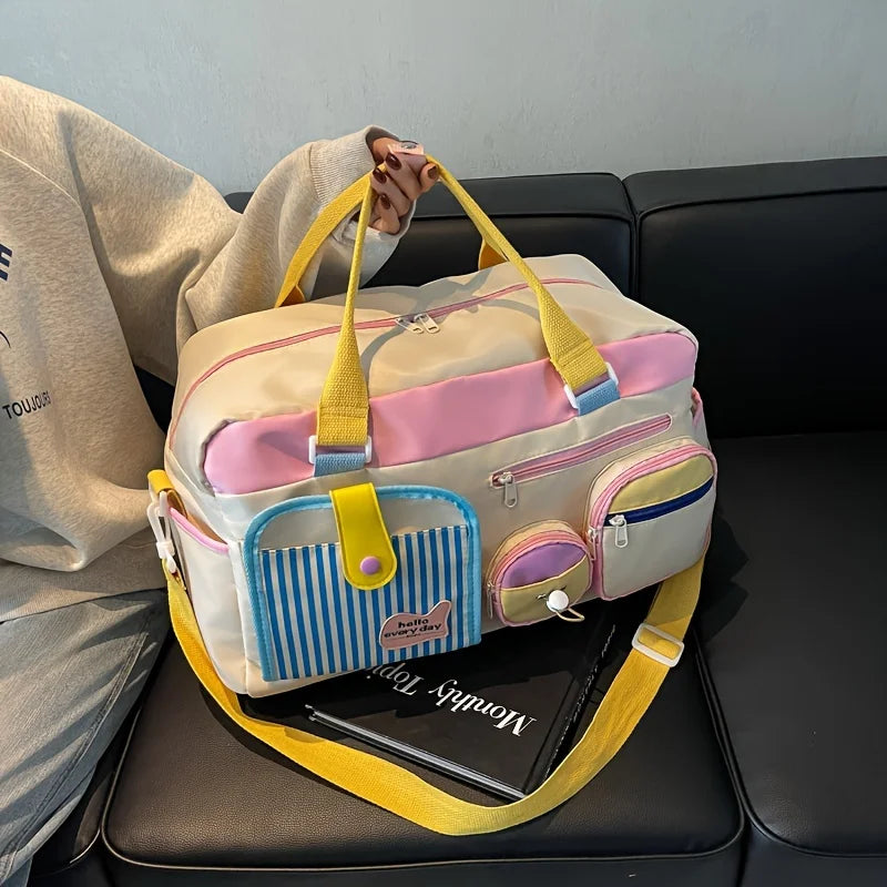 Lightweight Travel Bag for Women | Stylish Gym & Weekend Duffel