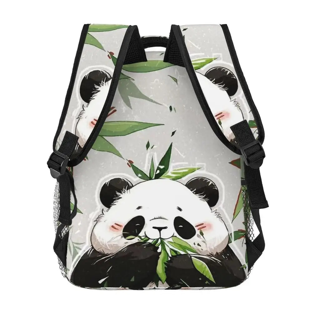 Cute Panda Backpack | Large Capacity School Daypack for All