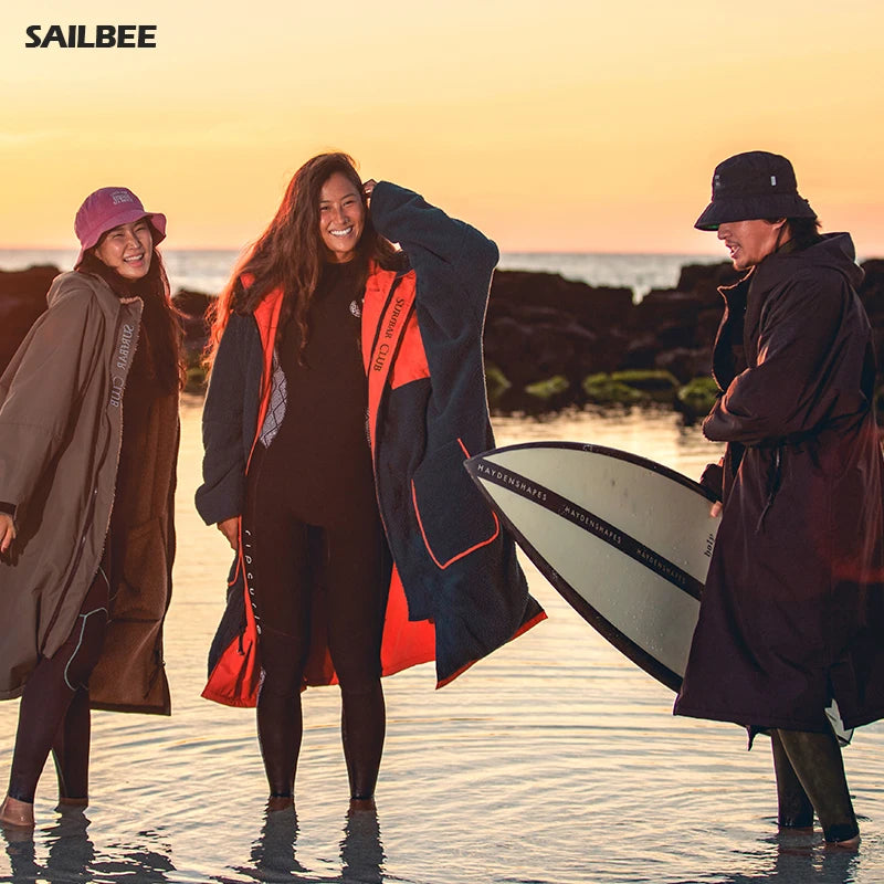 Quick Drying Surf Changing Robe | Weatherproof Jacket & Cloak