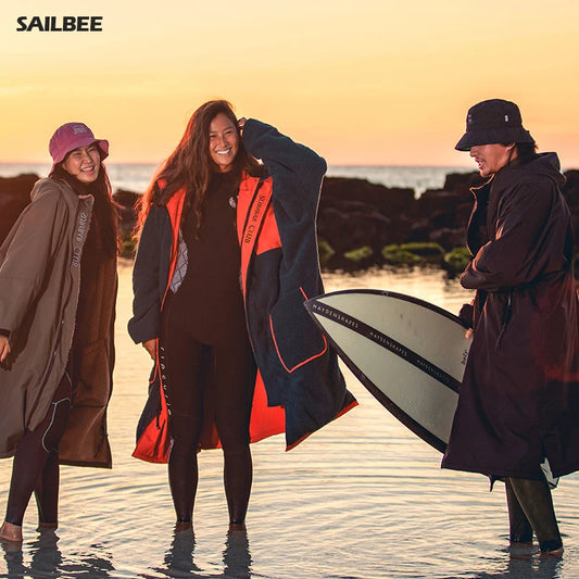Quick Drying Surf Changing Robe | Weatherproof Jacket & Cloak