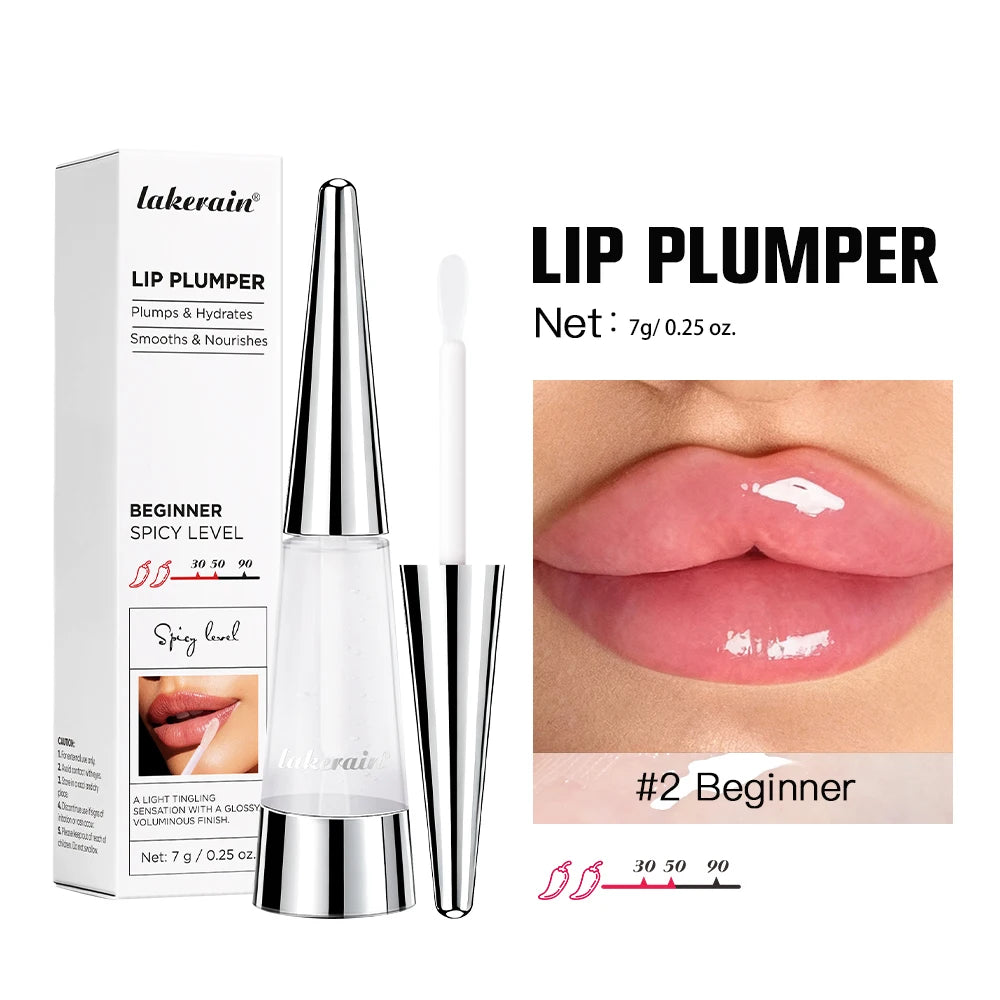 Volumizing Lip Plumper Oil | Deep Hydration & Glossy Finish