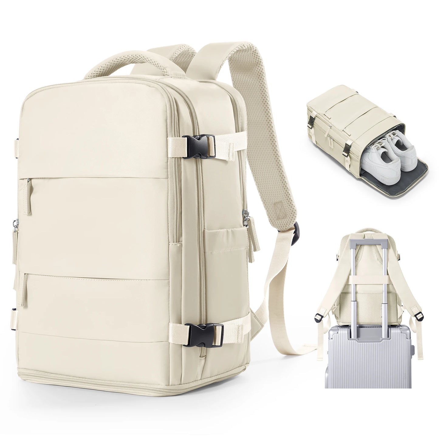 Versatile Waterproof Travel Backpack for Men & Women | Spacious Design