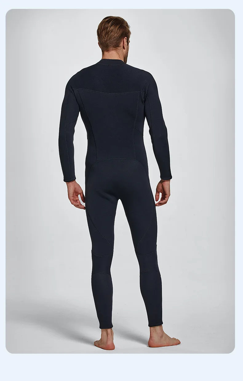 3mm Neoprene Full Sleeve Wetsuit for Men | Perfect for Water Sports