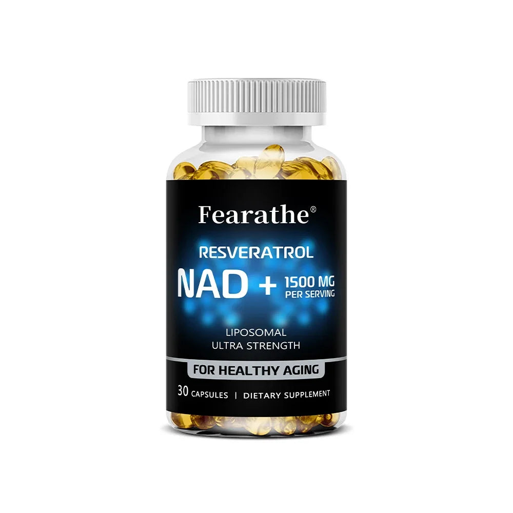 NAD+ Boost with Resveratrol | Enhance Vitality, Repair Cells