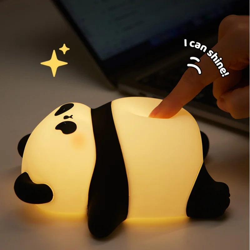 Cute Animal Silicone LED Night Light | Adorable Sleep Lamp