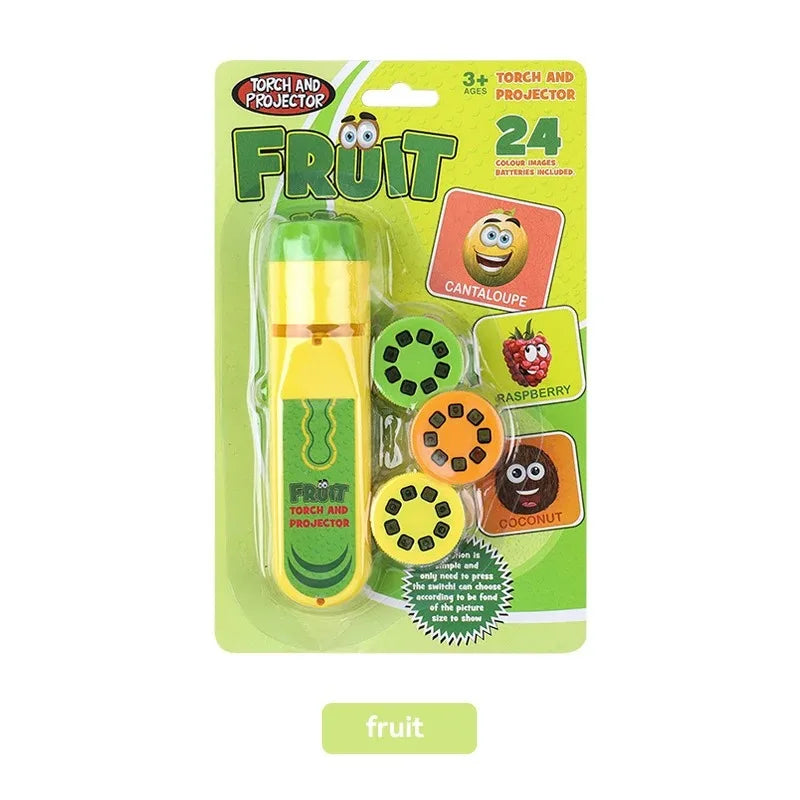 Children's Fun Projector Light Flashlight | Educational Bedtime Toy