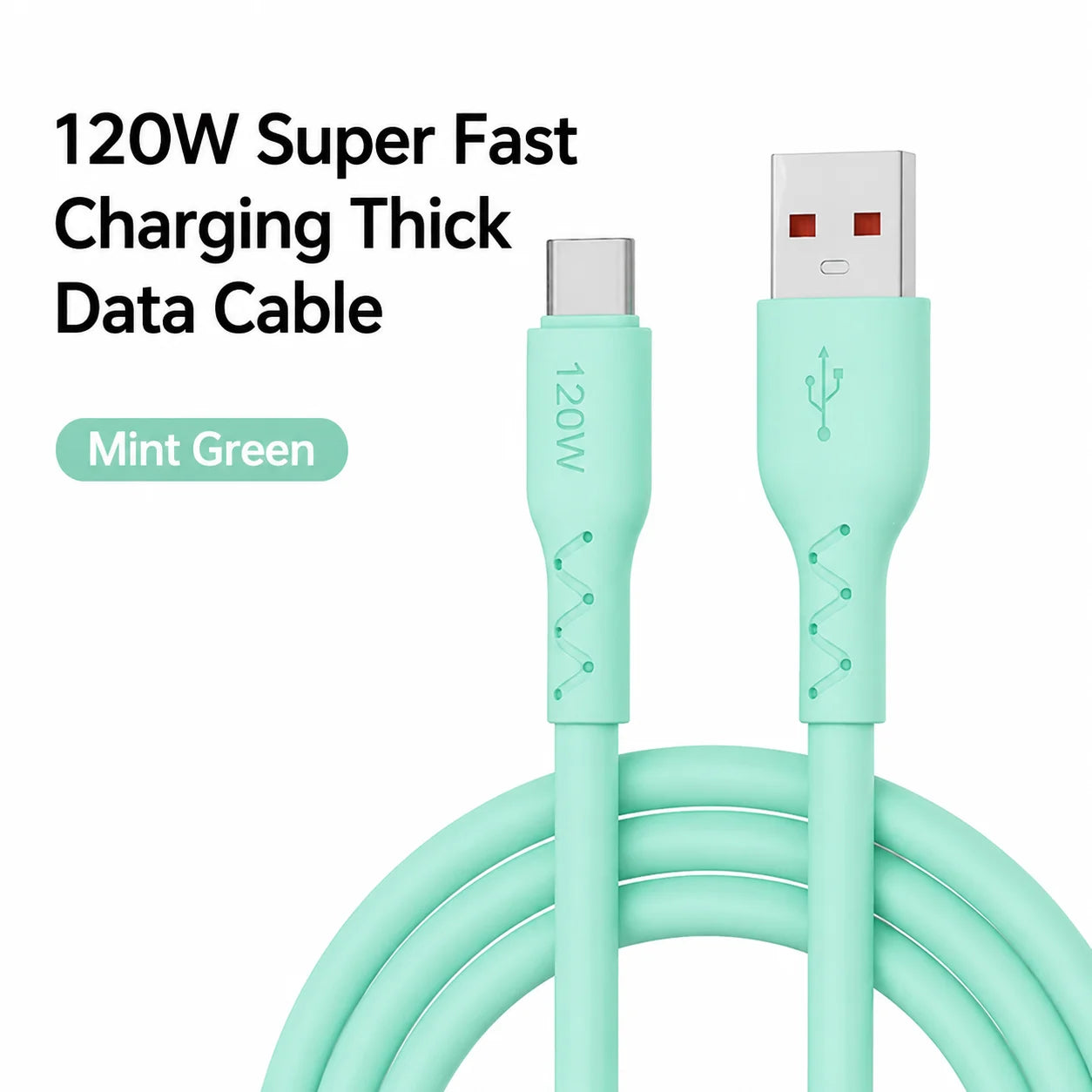 120W Super Fast Charging Cable | Durable USB A to USB C Cable