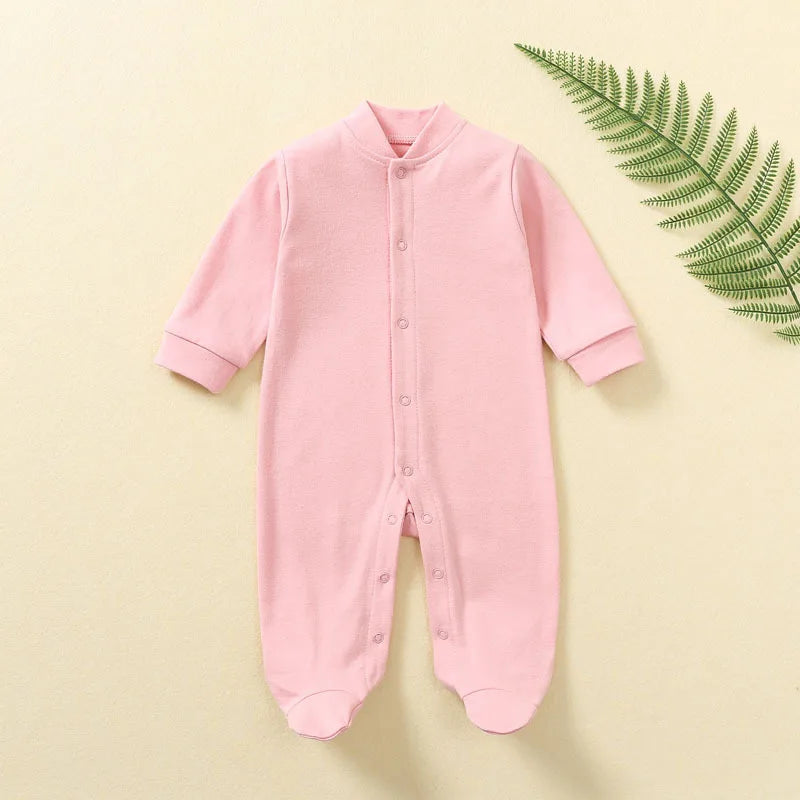 Cozy Cotton Jumpsuits for Newborns | Soft One-Piece Sleepers