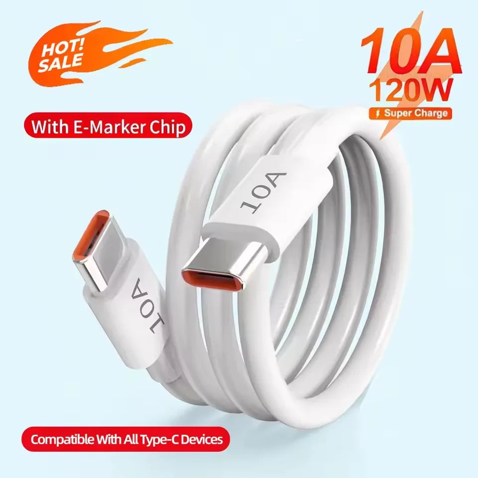 Super Fast Charging Type C to Type C Cable | Data Transfer Cable