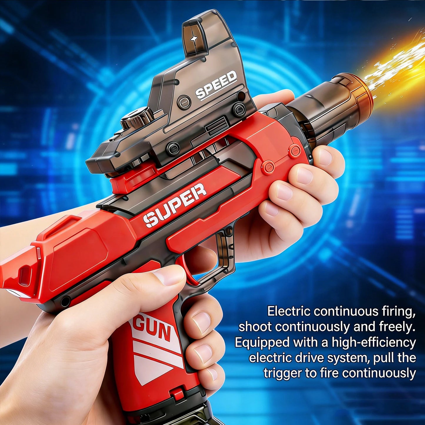 High Pressure Electric Water Gun | Perfect for Summer Fun