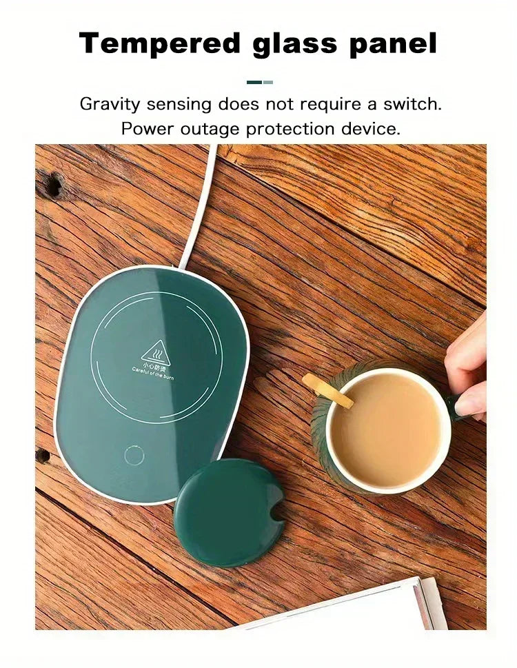 Portable Thermostatic Ceramic Coffee Cup | Perfect Gift Idea