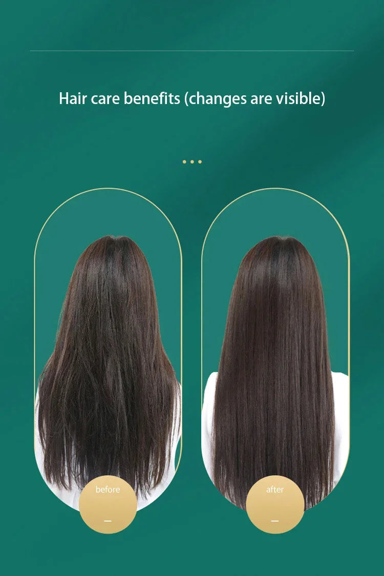 Adjustable Heat Hair Straightener Comb | Fast and Safe Styling