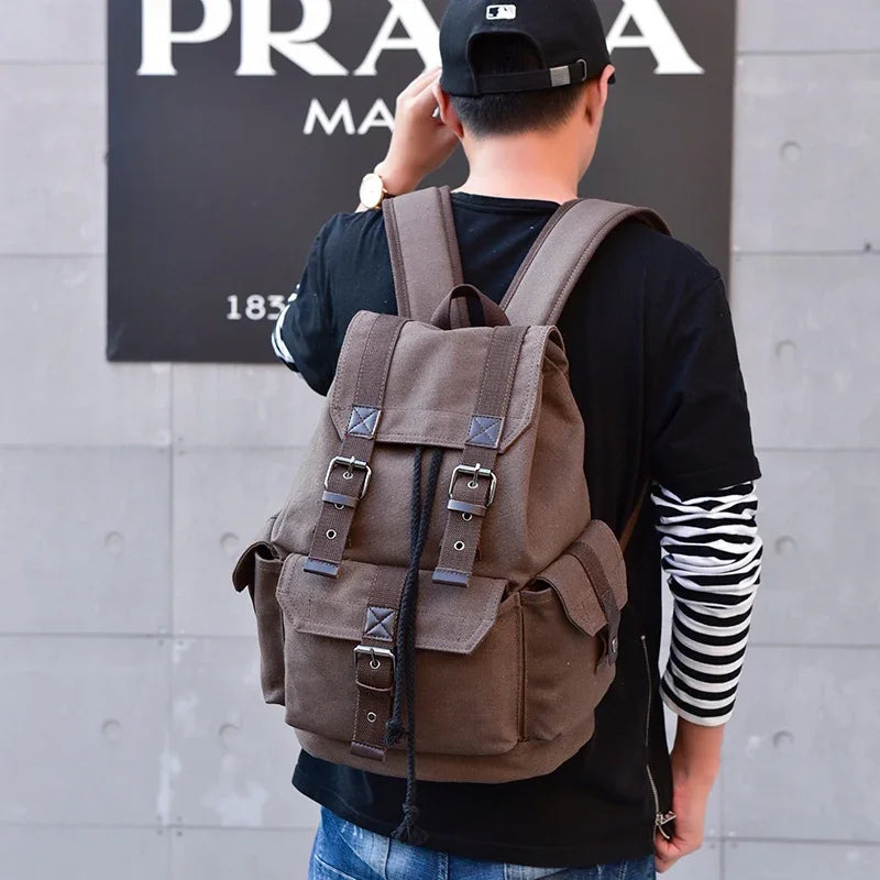 Durable Canvas Backpack | Essential Travel Companion for Everyone