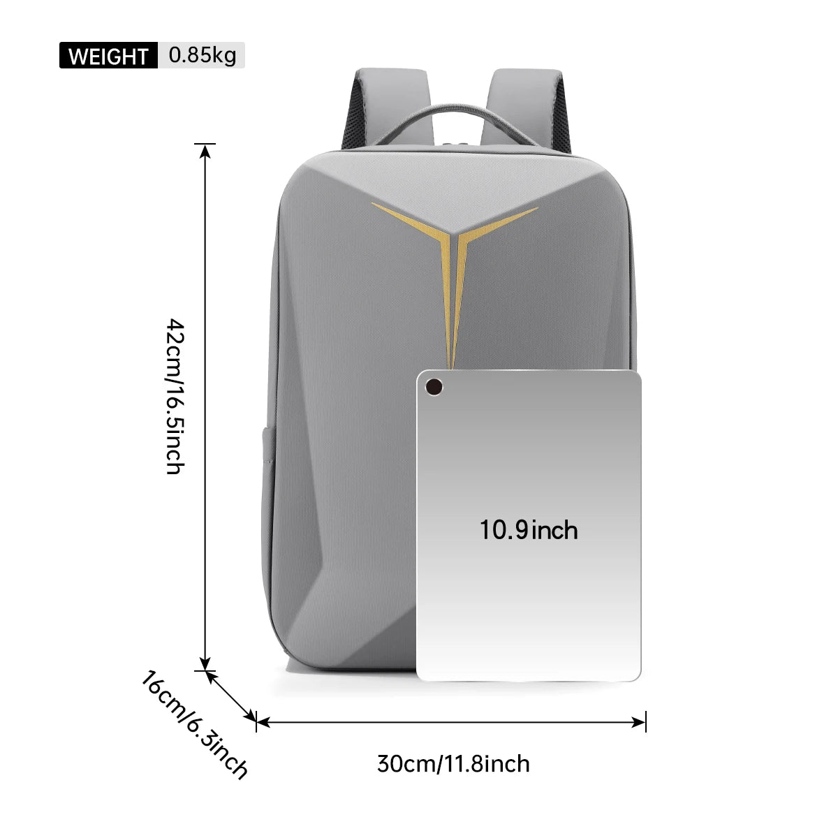 Versatile Hard-Shell Gaming Backpack | Stylish Travel & Laptop Bag