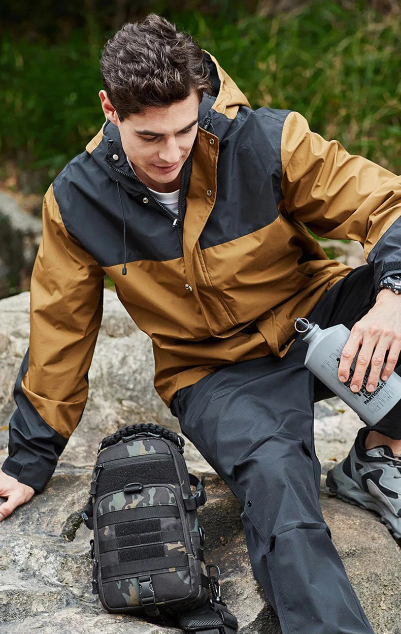 Tactical Men's Camping Chest Bag | Versatile Outdoors Sling Backpack