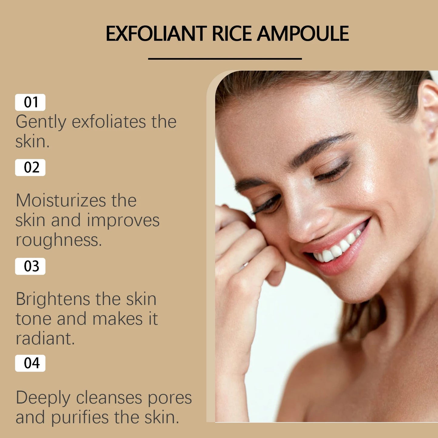 Brightening Rice Exfoliating Essence | Nourishing Skin Serum