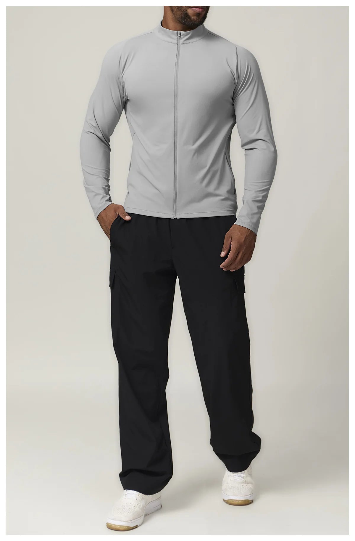 Men's Versatile Warm Athletic Jacket | Stretchable & Breathable