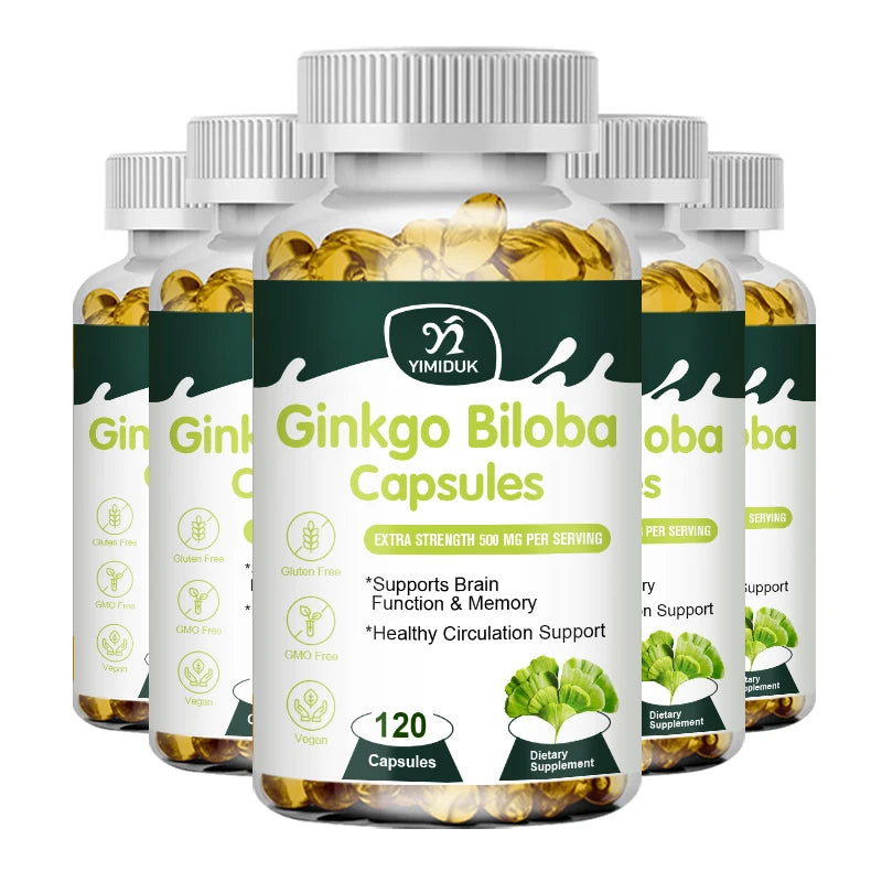 Buy 2 Get 2 Free! Ginkgo Biloba Extract for Enhanced Memory & Focus