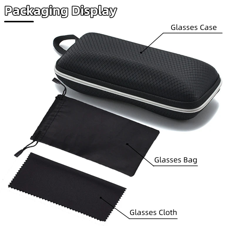 Stylish Square Concave Frame Blue Light Reading Glasses for Women