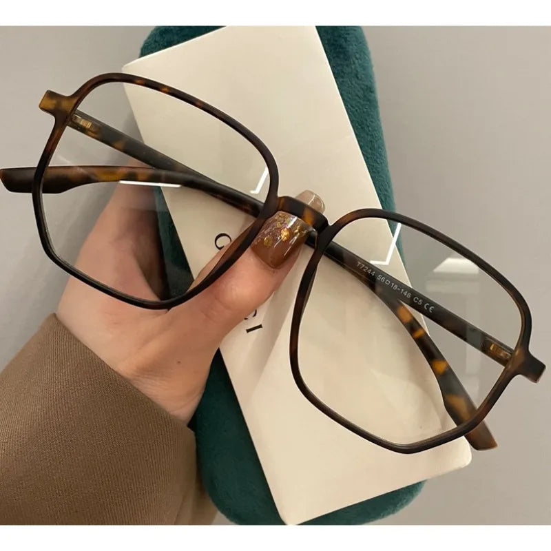 Ultra Light Trendy Square Frame Eyeglasses for Men & Women