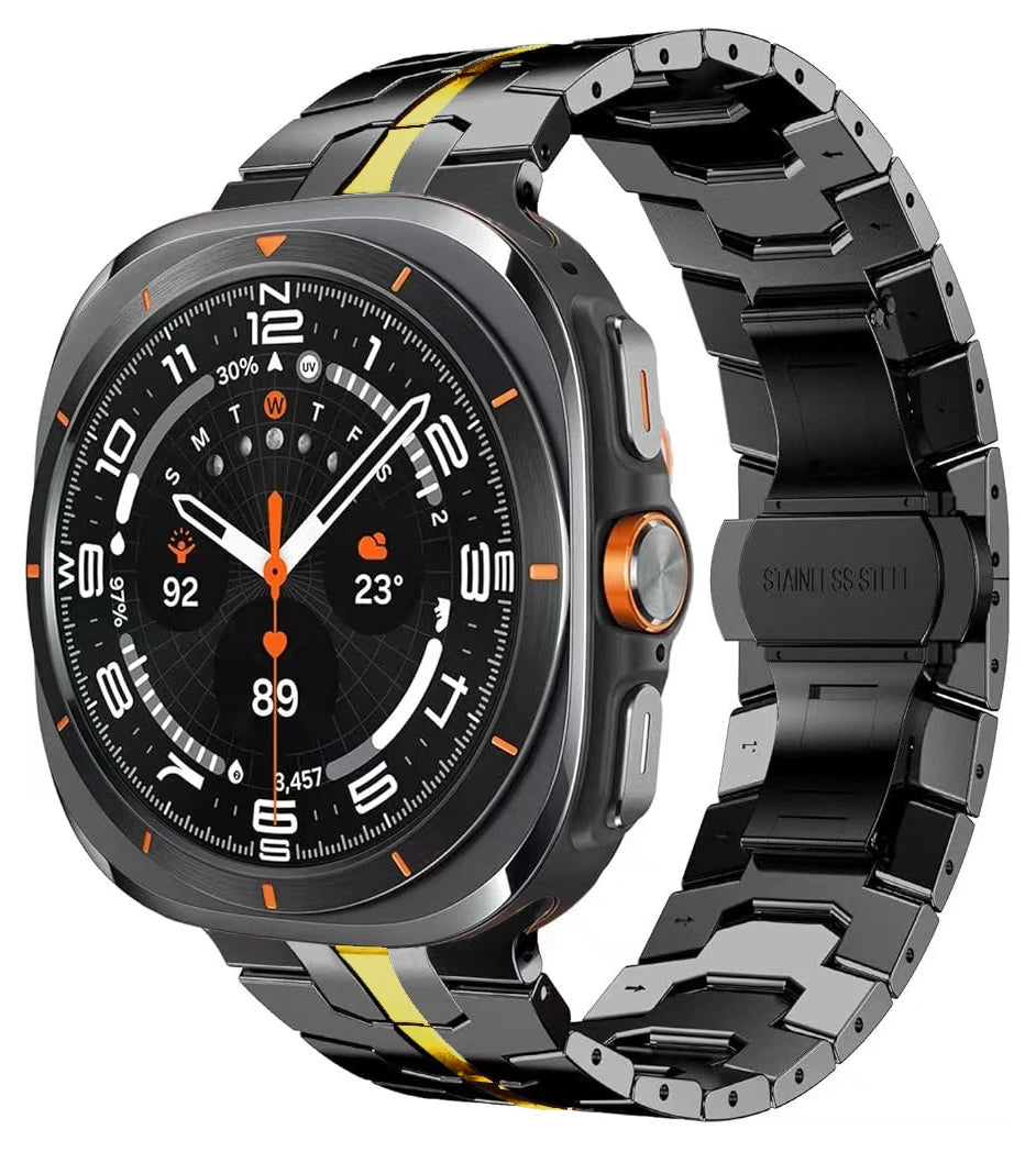 Luxury Titanium Band for Galaxy Watch Ultra 47mm | Metal Bracelet