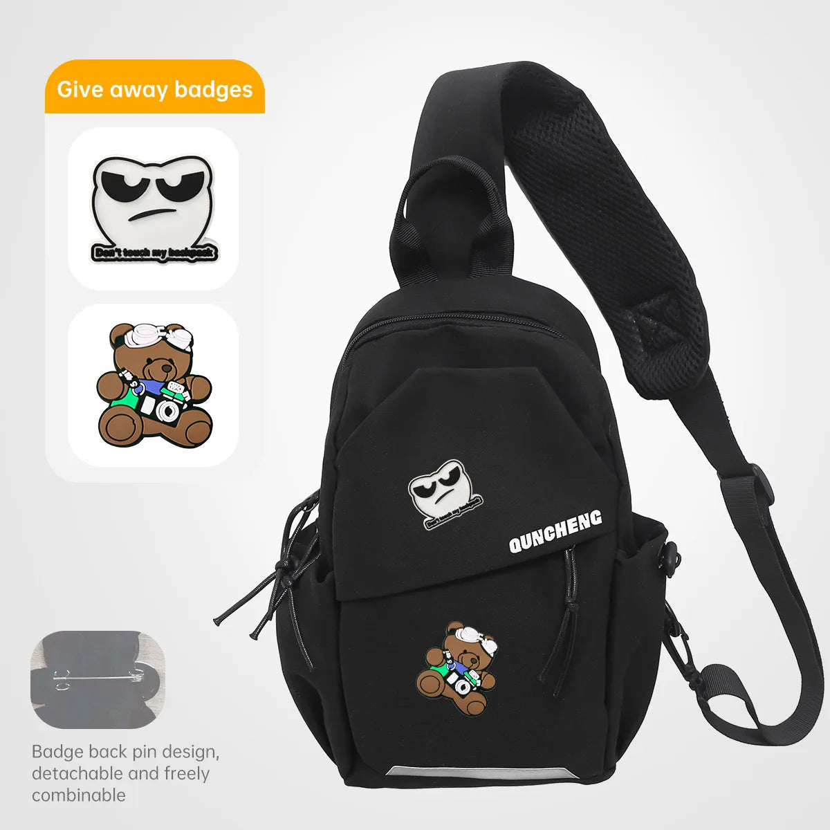 Versatile Crossbody Shoulder Bag for Outdoor Activities