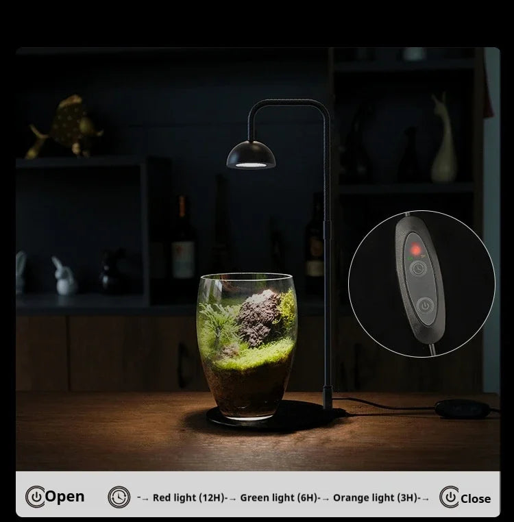 Indoor Plant Growth Lamp with Timer for Optimal Plant Care
