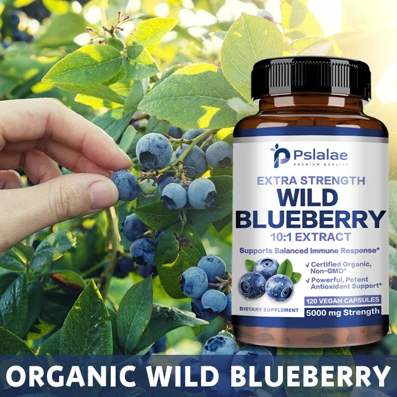 Natural Wild Blueberries | Anti-Aging Antioxidant Supplement