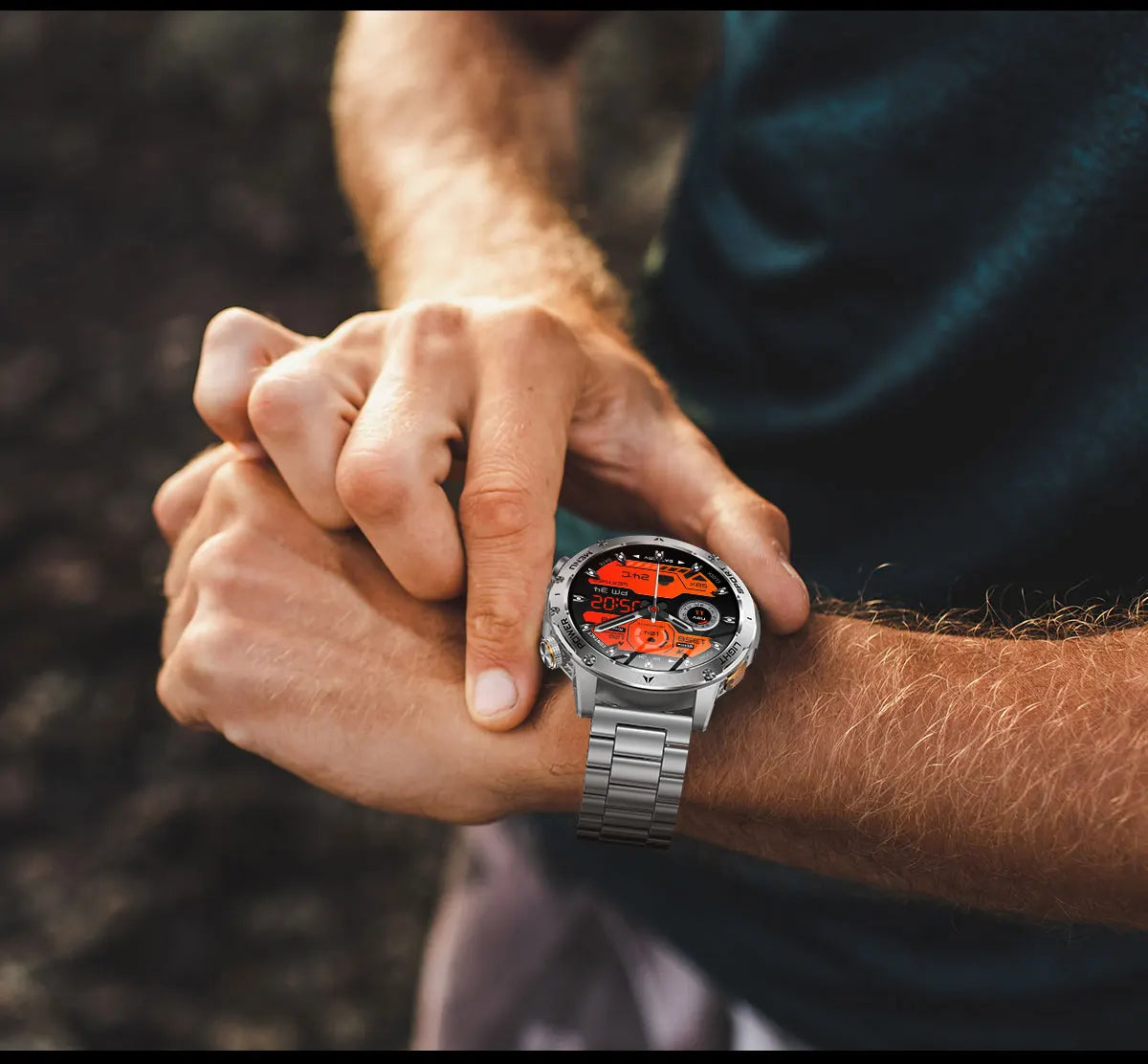 Rugged Military Smart Watch with GPS | Ultimate Fitness Tracker