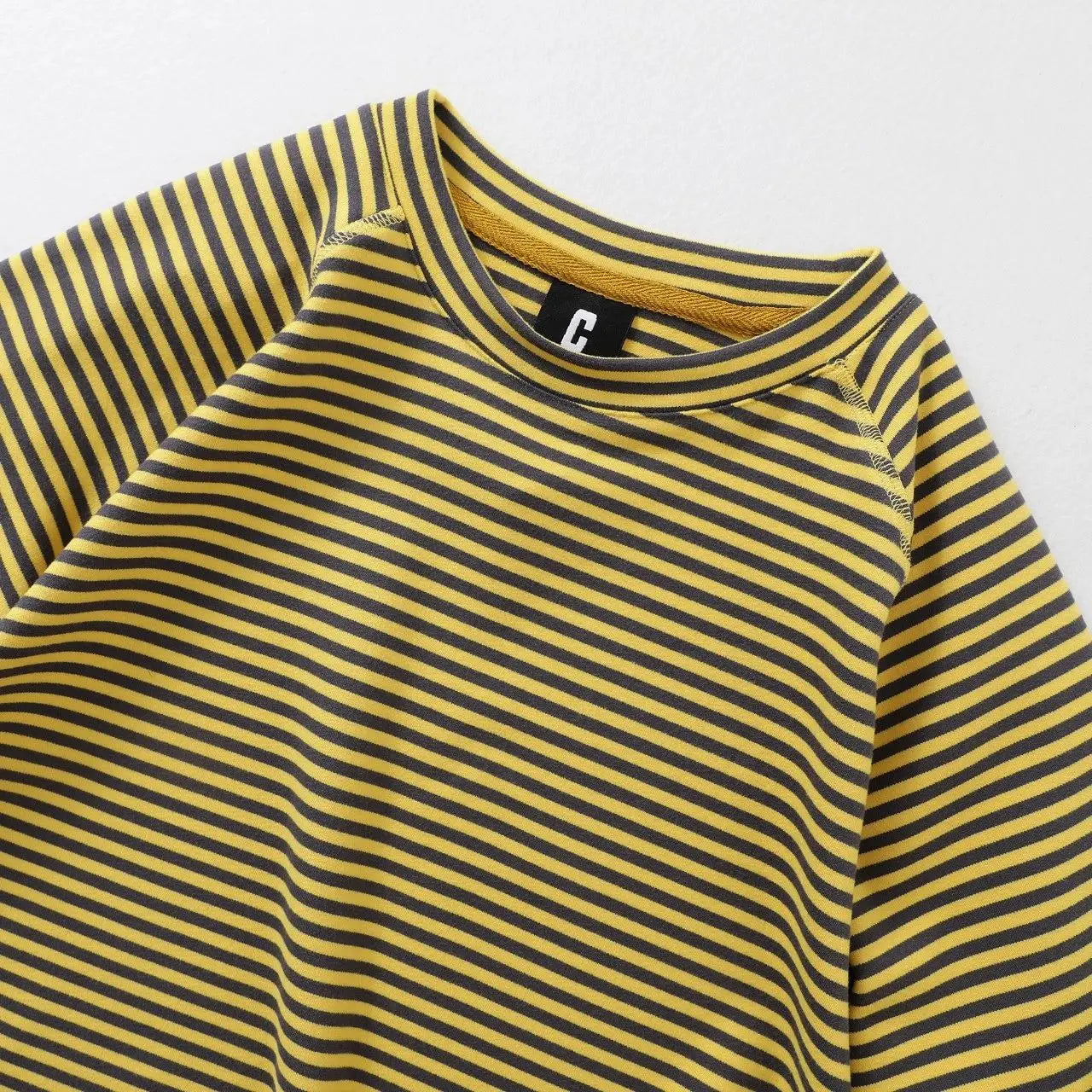 Unisex Insulated Patchwork Striped Sweatshirt | Casual Comfort