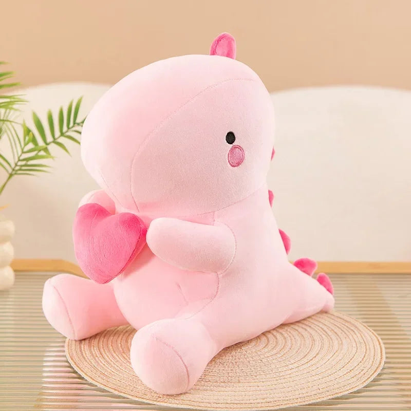 Cute Kawaii Plush Dinosaur Doll | Soft Cartoon Dino Toy for Kids