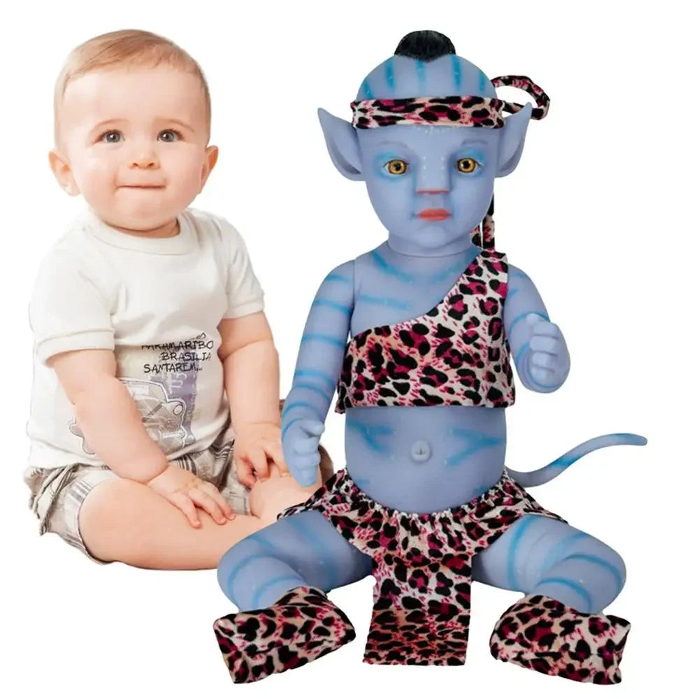 12 Inch Luminous Reborn Baby Doll | Soft Vinyl Kids Toy Gift