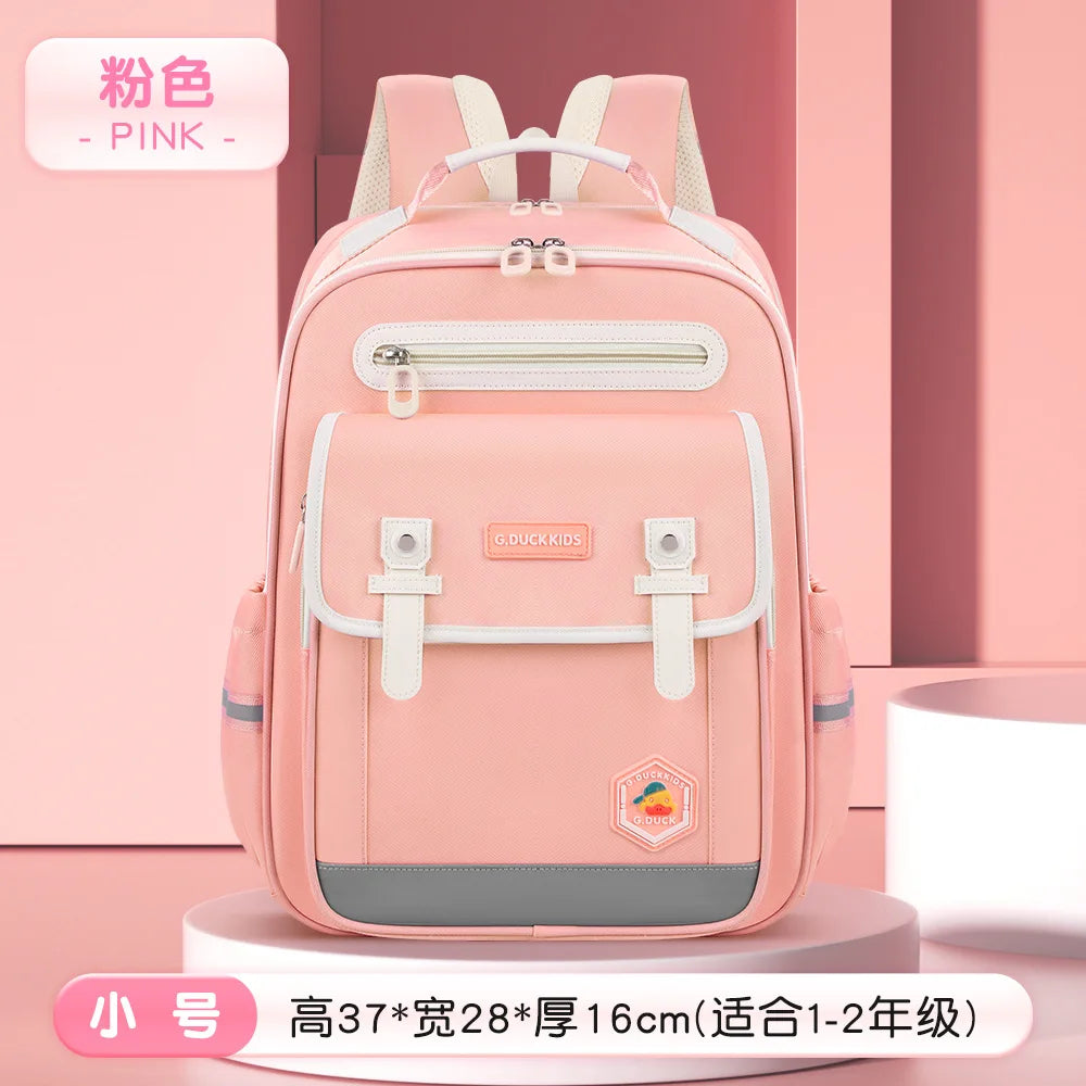 Ergonomic Kids Backpack for Grades 1-6 | Large Capacity School Bag
