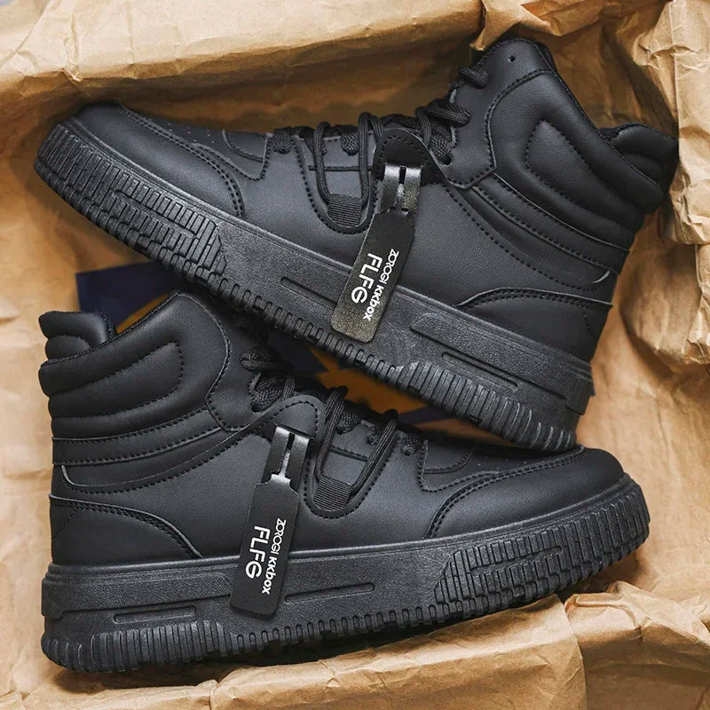 Men's Casual High-Top Sneakers | Stylish & Versatile Footwear
