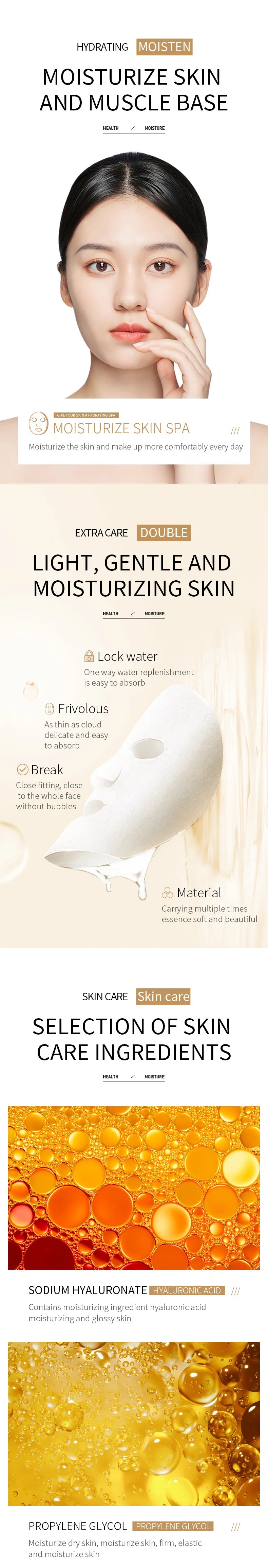 20 Pieces Hydrating Facial Mask Set | Revitalize Your Skin