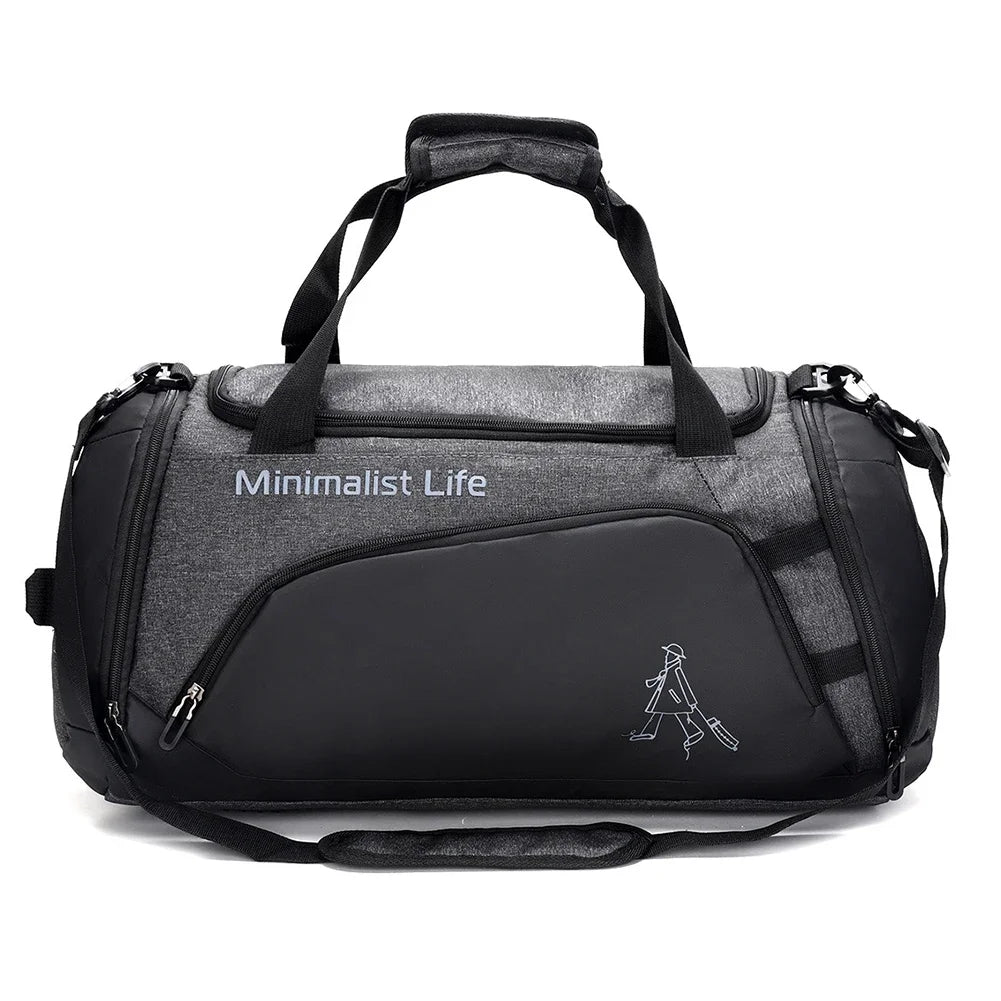 Waterproof Nylon Gym Bag | Perfect for Fitness & Travel
