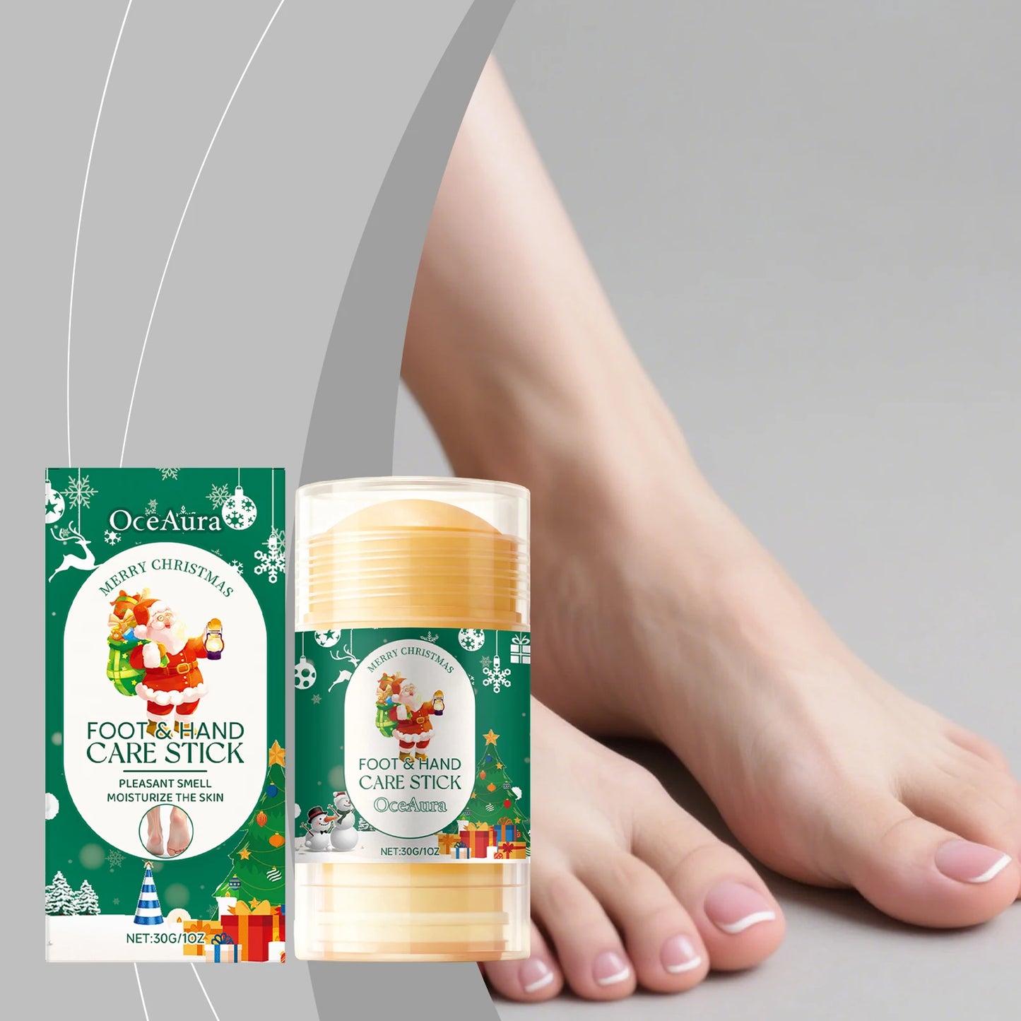 Christmas Hand & Foot Moisturizing Care Stick | Nourish & Smooth