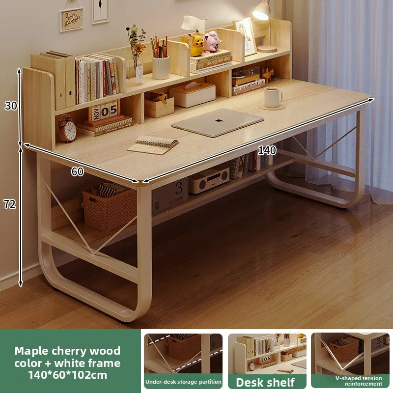 Simple and Stylish Desktop Computer Desk for Home Office